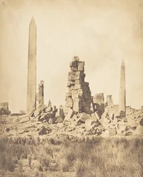 Obélisques du Palais de Karnak Thèbes