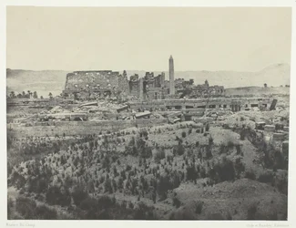 Palais de Karkak, Vue générale des ruines, prise à l