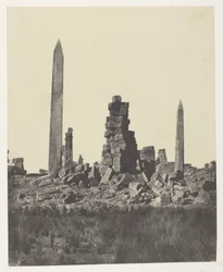 Palais de Karnak, Les Obélisques; Thèbes
