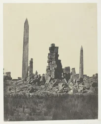Palais de Karnak, Les Obélisques, Thèbes
