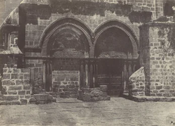 Palestine. Jérusalem. Arcades inférieures de l