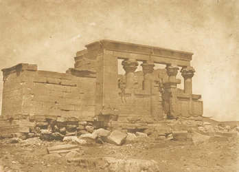 Pronaos du Temple de Déboude Parembole, 10 avril 1850