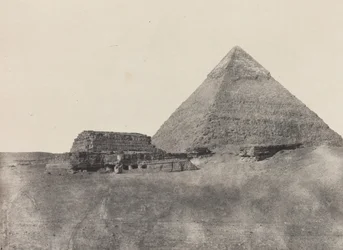 Pyramide de Chéops, Égypte Moyenne, 1849-51, imprimé en 1852