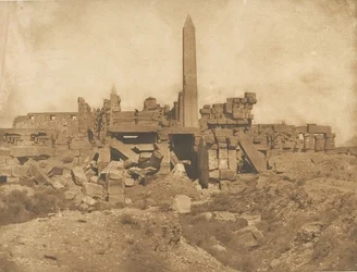 Ruines du Palais de Karnac - Vue prise à l