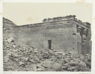Temple de Dandour Ancienne Tantour, dédié à la Triade Osiris-Isis-Horus, Nubie, 1849-51