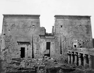 Temple de Philæ, Nubie, Égypte, 1852