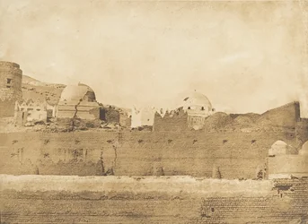 Tombeaux musulmans à Siout, 1849-50