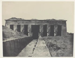 Vue générale, Grand Temple de Dendérah (Teutyres), Haute-Égypte