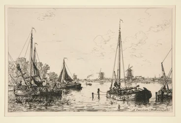 À Zaandam, Hollande