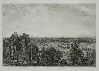 Bordeaux, Vue de la Côte de Cénon