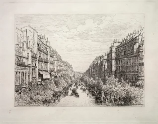 Boulevard Montmartre, 1884