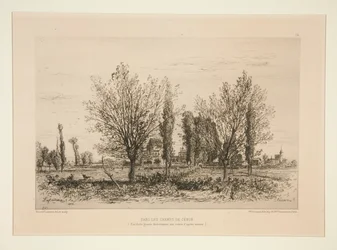 Dans les champs de Cénon