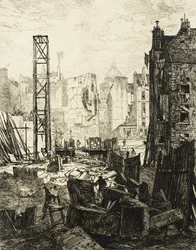 Percement du boulevard Saint-Germain