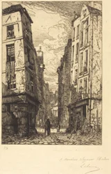 Rue des Marmousets (Quartier de la Cité, vieux Paris)