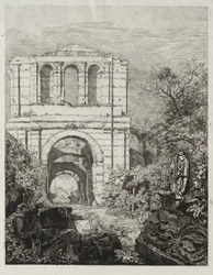 Ruines du Palais Gallien à Bordeaux