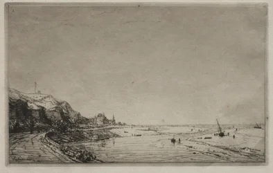 Vue depuis Port du Dives (Calvados)