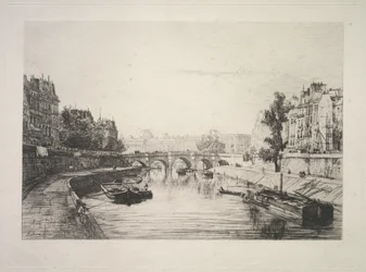 Vue depuis le Pont Saint-Michel