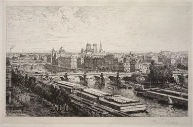 Vue depuis le Louvre