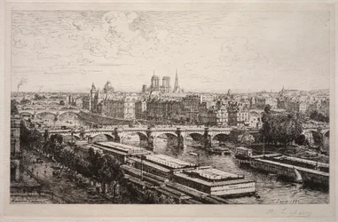 Vue du Louvre