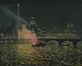 Féerie nocturne : Exposition universelle 1900, 1900