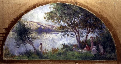 Au bord du lac