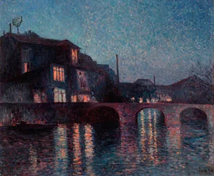 La rivière Sambre à Charleroi