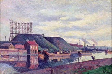 Les terrils de Sacre Madame, 1897