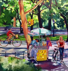 Restauration au parc municipal