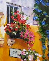 Vitrine colorée