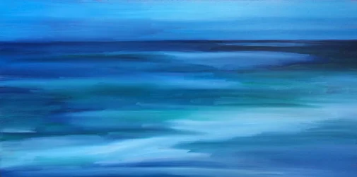 Abstrait « Océan bleu profond »