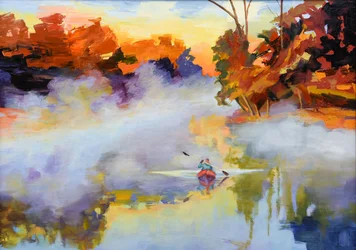 Une balade en kayak dans la brume d