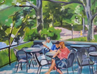 Scène au Park Café