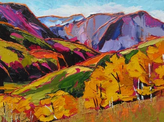 Les montagnes aux couleurs chatoyantes de l