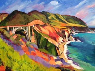 Un pont côtier plein de vie