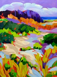 Un paysage côtier plein de vie