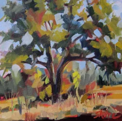 Arbre de la forêt aux couleurs vives