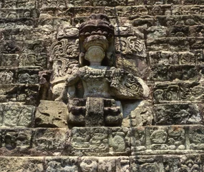 Statue Hiéroglyphique de Copan