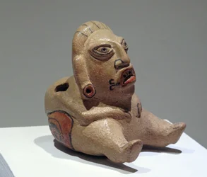Statuette, Tikal, période classique tardive, 600-900 après J.-C.