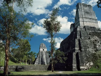 Temple II de Tikal ou temple des masques, 7e au 8e siècle