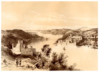 Forteresses des Dardanelles, Turquie, 19e siècle