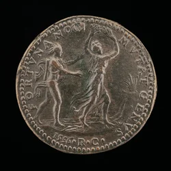 Apollon poursuivant Daphné [verso], 1556