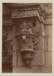 Château de Chambord: Niches et culots, intérieur de la lanterne