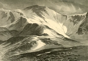 Sommet du pic Gray, 1874
