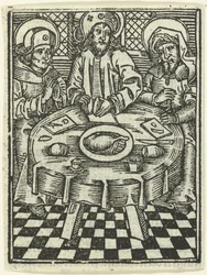 Le repas à Emmaüs