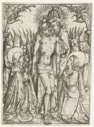 Adoration de la Sainte Trinité par Marie, Jean l