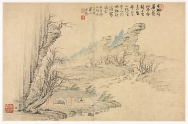 Paysages dans divers styles d