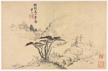 Paysages dans divers styles d