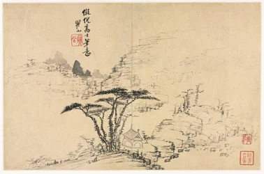 Paysages dans divers styles d
