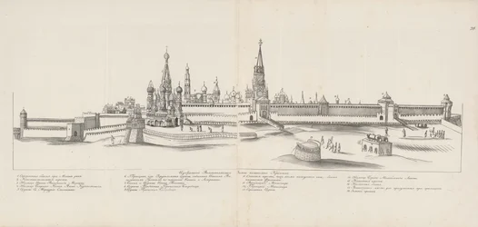 Kremlin de Moscou vu de l