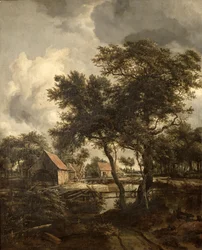 Le Moulin à eau, vers 1660